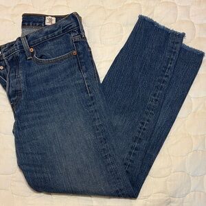 Levi's Classic Blue Straight Leg Jeans